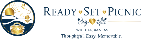 Ready. Set. Picnic. landscape logo