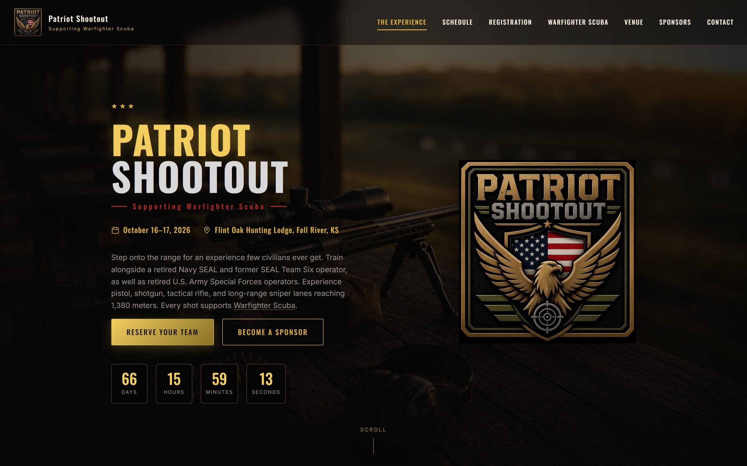 Patriot Shootout home page